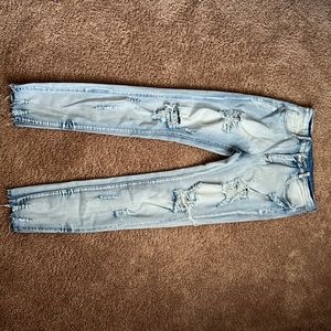 men skinny jeans with holes